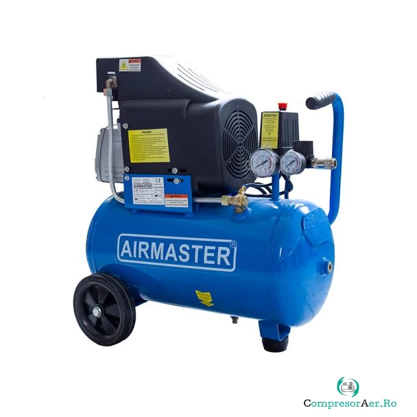 Compresor de aer Airmaster AIR2SHU824, 24 l, 1500 W, 8 bar, 206 l/min
