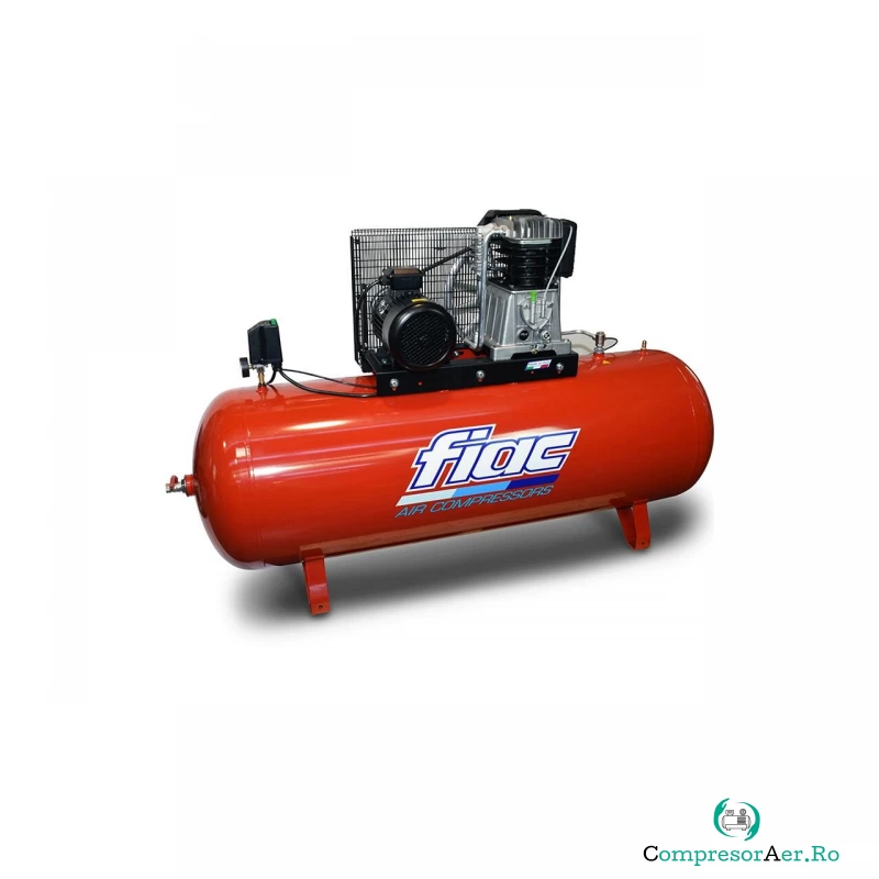 Compresor de aer cu piston trifazat, FIAC Professional Italia, tip AB500/998TF, 380V,rezervor 500l, debit 830l/min, 15 bar, ungere cu ulei la 13,574.99 lei ron