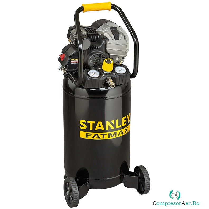 Stanley Compresor vertical Stanley FatMAX HY227/10/30V, 30 l, 222l/min, Negru-galben la 1,205.99 lei ron
