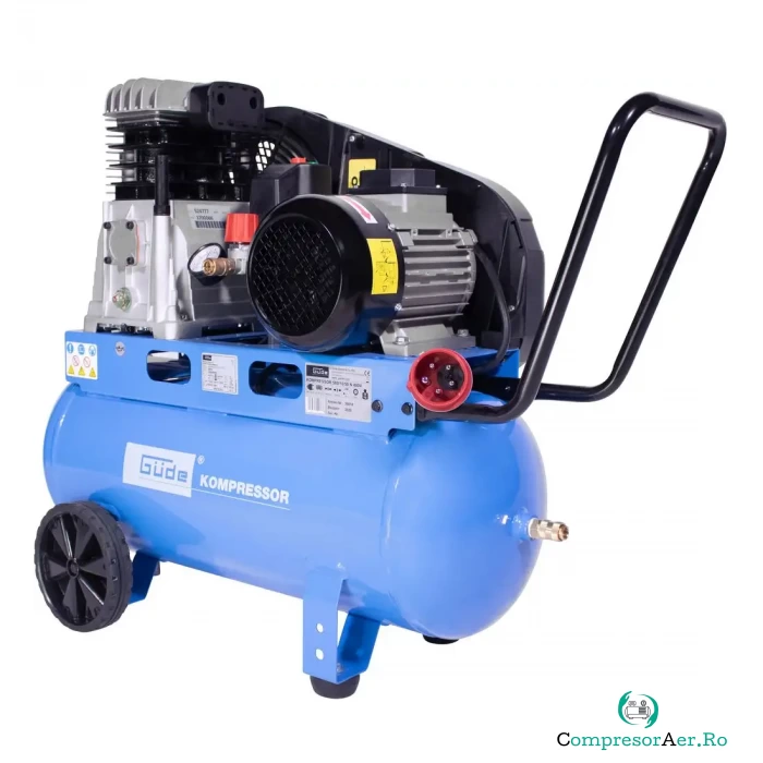 Compresor cu ulei cu doi cilindri 580 10 50 Gude 50018, 2200 W, 50 L, 10 bari la 2,733.26 lei ron