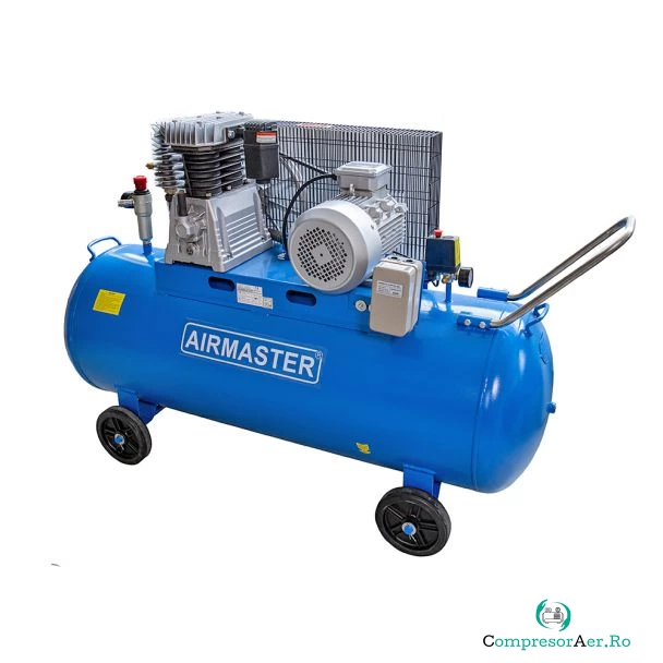 Compresor de aer Airmaster AIR5.5SHU10300, 300 l, 4 kW, 10 bar, 720 l/min