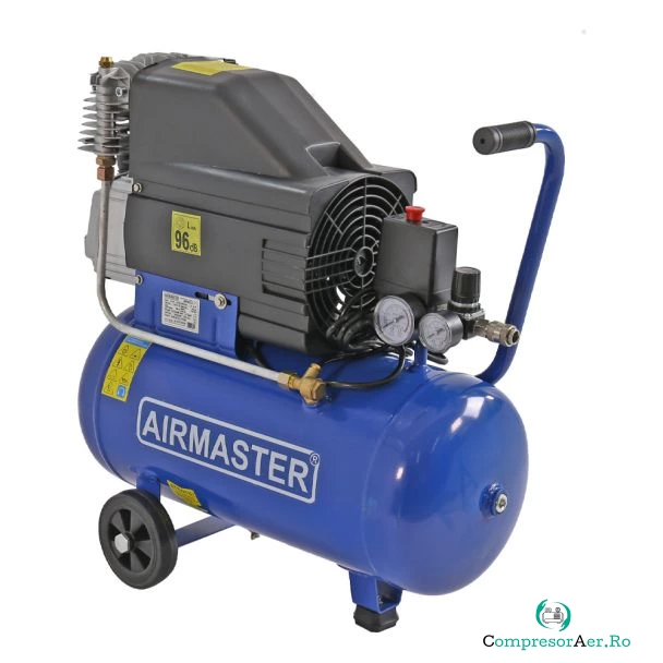 Compresor de aer Airmaster AIR2510-2, 1800 W, 10 bar, 239 l/min, butelie 24 litri