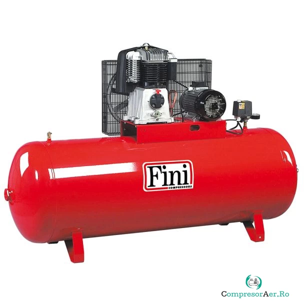 Compresor de aer Fini BK119-500F-7.5, 500 l, 5.6 kW, 10 bar, 840 l/min la 9,658.00 lei ron